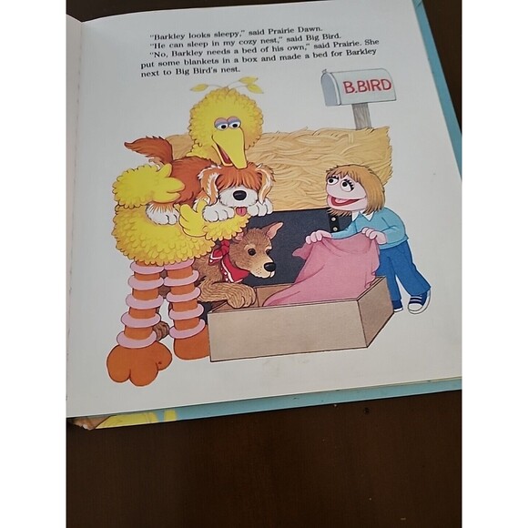 80s Vintage 1986 A Bird's Best Friend Sesame Street A Growing-Up Book Children's - Picture 5 of 7